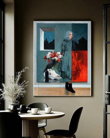 Enigma - The Hour Before Returning, Antiek en Kunst, Kunst | Schilderijen | Modern