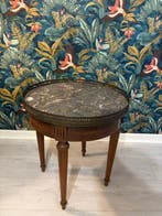 Table bouillotte - Bois, Fer, Métal