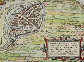 Nederland - Brielle (Den Briel), Zuid-Holland, Noordzeekust;