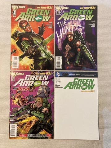 Green Arrow (2011) 22 comics in Range # 1 to 46! High Grade!, Livres