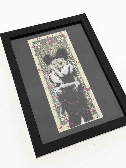 WhyCreationz (XX-XXI) - Banksy Series: Kissing Coppers, Antiek en Kunst, Kunst | Schilderijen | Modern