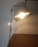 Lampe de bureau - Acier, Plastique - Ère spatiale - lampe, Antiek en Kunst