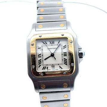 Cartier - Santos Galbée - Sans prix de réserve - 187901 -, Bijoux, Sacs & Beauté, Montres | Hommes