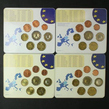Duitsland. Year Set (BU) 2002/2005 J (4 sets) (Zonder