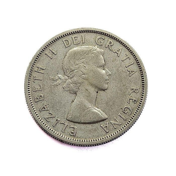 Canada. Elizabeth II. Dollar 1958 - British Columbia (Zonder, Timbres & Monnaies, Métaux nobles & Lingots