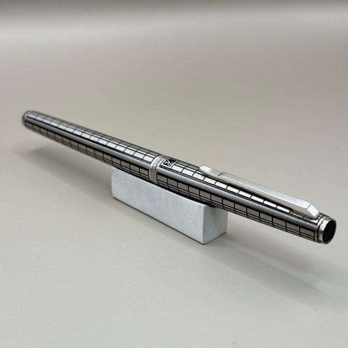 Platinum - Riviere (engraved black check) - 14K white gold, Verzamelen, Pennenverzamelingen