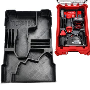 Milwaukee M12 snijgereedschap in Packout Compact organizer, Ophalen of Verzenden, Nieuw