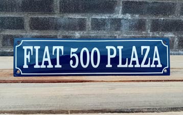 Fiat 500 Plaza, Collections, Marques & Objets publicitaires, Verzenden