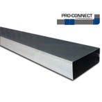 Rechthoekig kanaal 110 x 55mm - Staal - L=1500mm [Pro-C], Verzenden