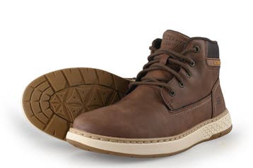 Skechers Veterboots in maat 42 Bruin, Kleding | Heren, Schoenen, Bruin, Verzenden, Boots, Zo goed als nieuw