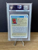 1990 Marvel Universe , Spider-man Graded card - PSA