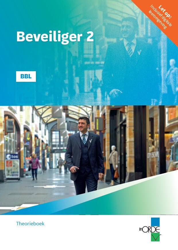 Beveiliger 2 BBL combipakket / 2023 / InORDE 9789037266078, Livres, Livres scolaires, Envoi