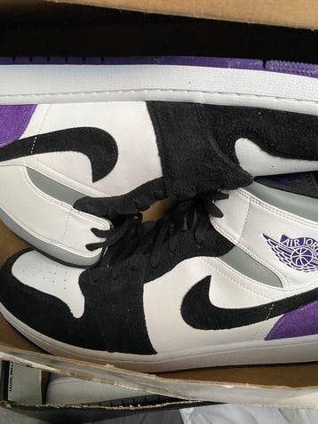 Nike - Air Jordan 1 Mid - Sneakers - Maat: EU 50, Nieuw