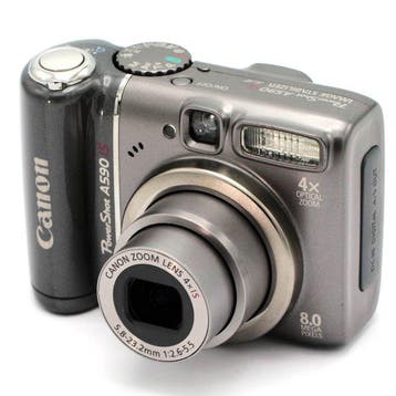 Canon PowerShot A590 IS – Een iconische digitale klassieker, Nieuw