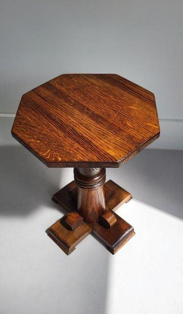 Table à plantes - Chêne - style de lécole dAmsterdam