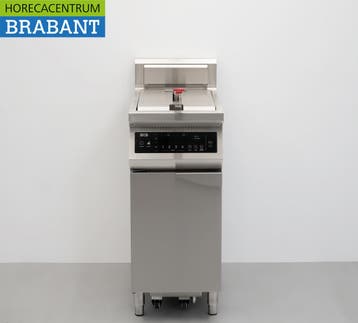 HCB RVS Inductie friteuse met vetfiltersysteem 20 liter 400V, Ophalen of Verzenden, Nieuw in verpakking