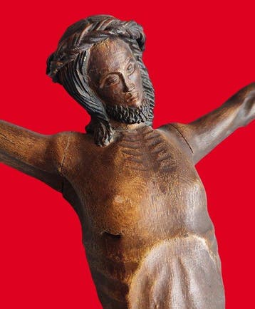 Crucifix - Corpus Christi - XL - 80 cm - 19e eeuw