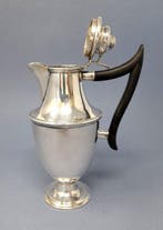 Koffiepot - Verzilverd - Heetwaterkan, 1920-1940, Antiek en Kunst