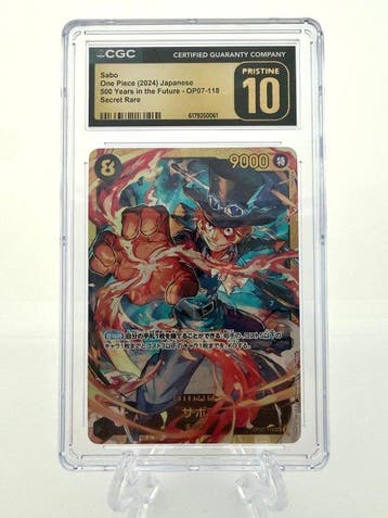 One Piece - 1 Graded card - One Piece - Sabo - Japanese 500