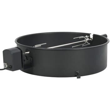 vidaXL BBQ rotisserie ring 57 cm zwart, Verzenden