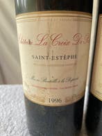 1976 Chateau Brane-Cantenac & 1996 x2 Chateau La Croix De, Verzamelen, Nieuw