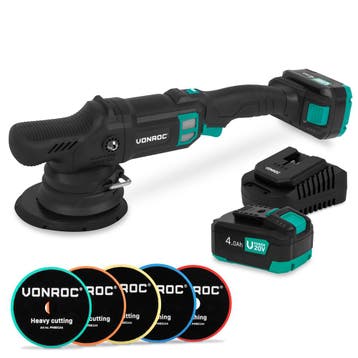 PRO Excentrische Polijstmachine 20V – Ø 150mm | Incl. 2x, Verzenden