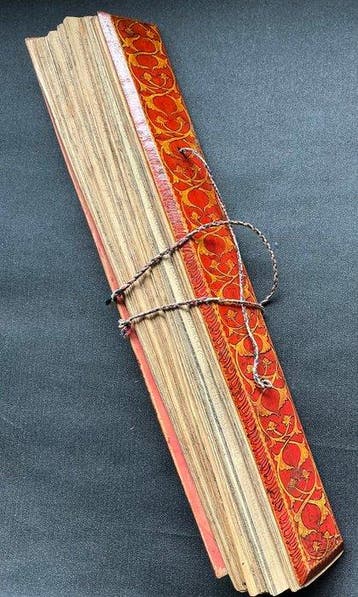 Palm leaf manuscript “ola” - Sri Lanka