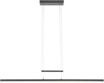 2dekans | Hanglamp Profilo 3317ZW Zwart 115cm breed, Ophalen of Verzenden
