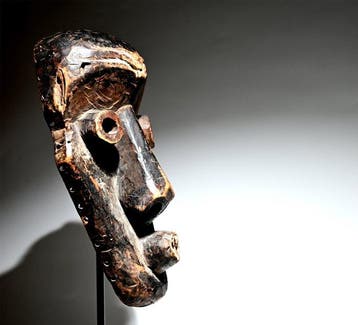 Mask - Oost-Pende - Congo - authentiek ritueel masker