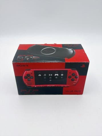 Sony - #2134.Sony PSP-3000 Red/Black Value Pack PlayStation, Nieuw