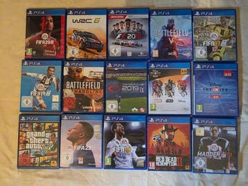 Sony - Playstation 4 (PS4) - PlayStation 4 Slim mit Spielen, Nieuw