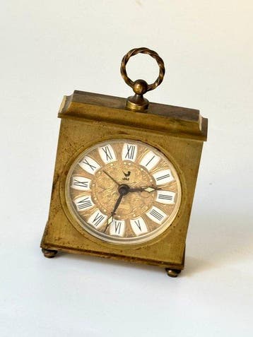 Wekker - Pendulette d’Officier Vintage Jaz « GOLDIC » –
