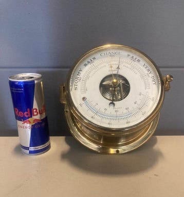 Fyrkat Denmark Ships barometer - Koper, Antiek en Kunst