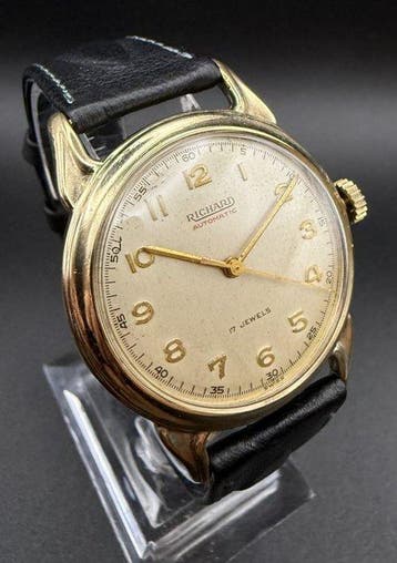 Richard - Automatic “Bumper” – Cal. AS 1398 – 40-Micron, Nieuw
