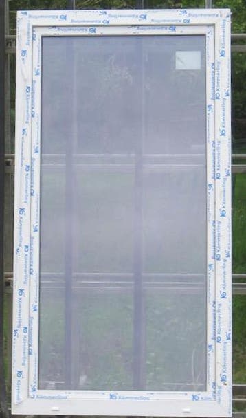 pvc terrasraam , raam , chassis 101 x 191 wit, Ophalen of Verzenden, Deurkozijn