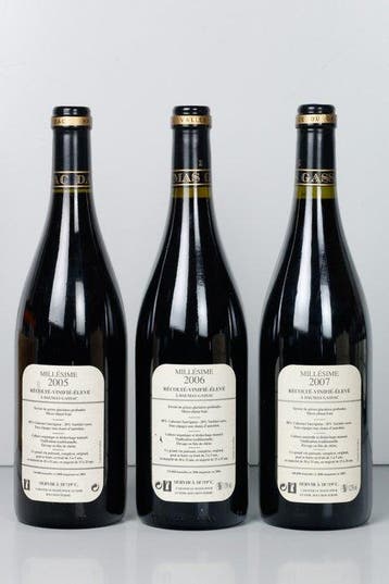 2005 & 2006 & 2007 Mas de Daumas Gassac - Vin de Pays de