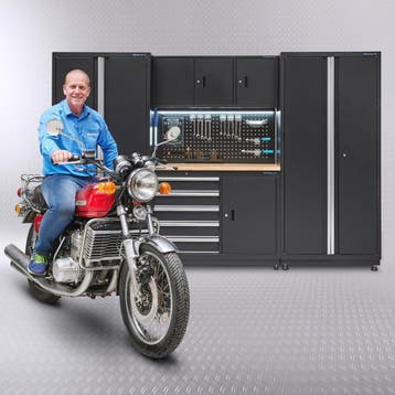 Datona Werkbank 160 cm met bovenkast en twee, Doe-het-zelf en Bouw, Ophalen of Verzenden, Nieuw