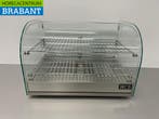 HCB vitrine chauffante en acier inoxydable 45 litres 55,4 cm, Articles professionnels, Verzenden