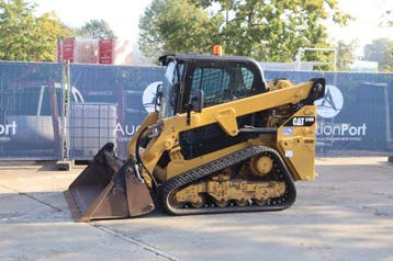 Veiling: Schranklader Caterpillar 249D Diesel 50kW 2015, Articles professionnels, Ophalen