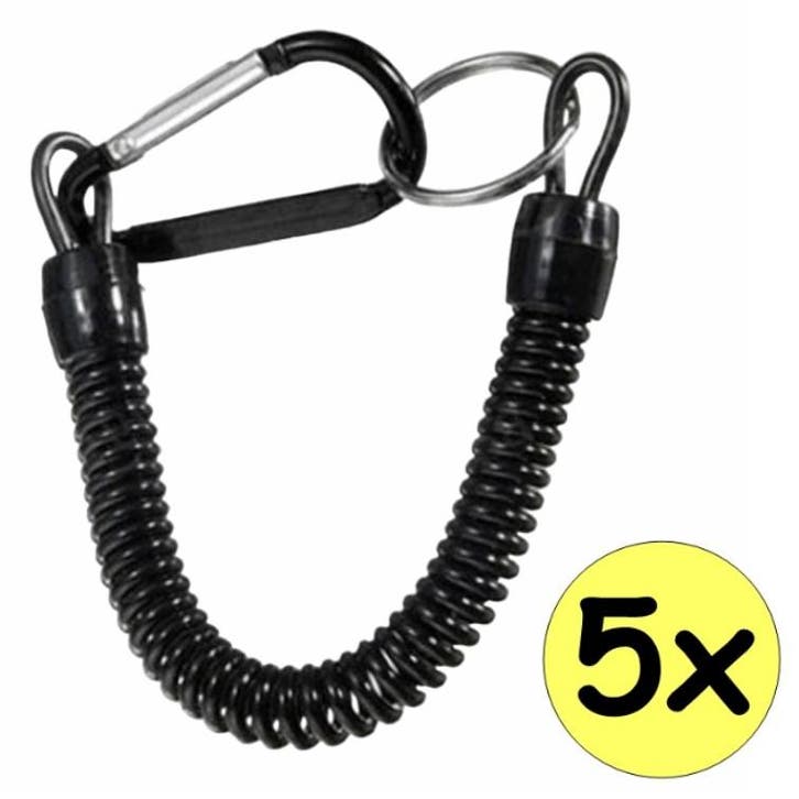 Fako Bijoux - Uittrekbare Sleutelhanger Spiraal Medium -, Collections, Porte-clés, Envoi