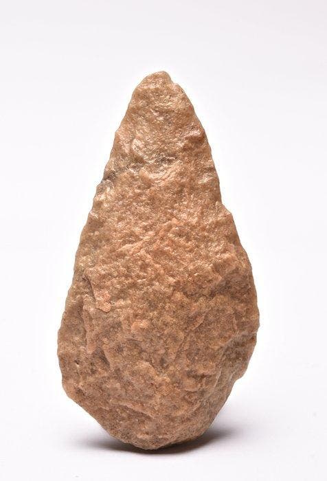 Paleolithisch kwartsiet Bijl, Antiquités & Art, Antiquités | Autres Antiquités