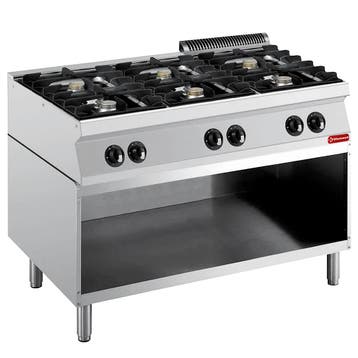 Fornuis | MAXIMA 700+ | Gas | 6 Branders (6x 5.5kW) |, Verzenden, Nieuw in verpakking