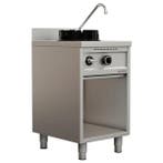 Wokfornuis | Gas | 1 Brander (15kW) | Waterkraan | Open, Verzenden, Nieuw in verpakking