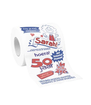 Toiletpapier Sarah, Verzenden