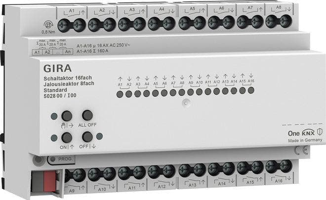 Gira KNX Busrail I/O-module - 502800, Doe-het-zelf en Bouw, Elektriciteit en Kabels, Verzenden