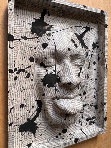 gregos - Newspaper and ink