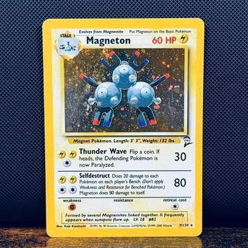 Pokémon Card - Magneton Holo 9 – Pokémon