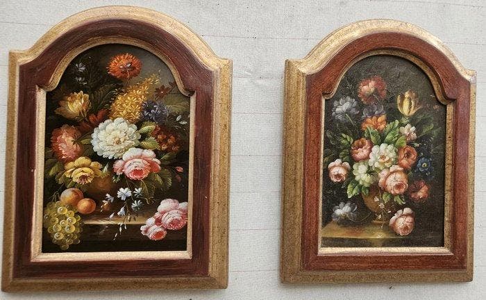 Italiaanse school (XX) - Fiori, Antiquités & Art, Art | Peinture | Classique