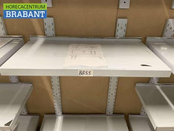 Etagère murale en acier inoxydable 80 x 40 cm Horeca, Verzenden