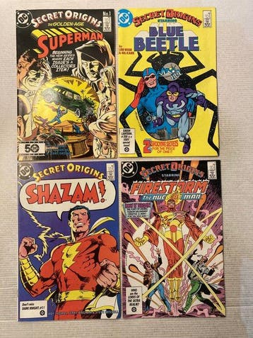 Secret Origins (1986) 38 comics in range # 1 to 49 + Extras!, Boeken, Nieuw